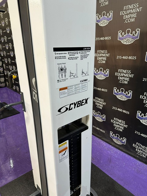 1bf63367-b7de-47b3-87fb-4a69b38cd81d Cybex Modular 3 Stack Dual Pulley Cable Crossover Jungle Gym w / Low Row & Pull-up