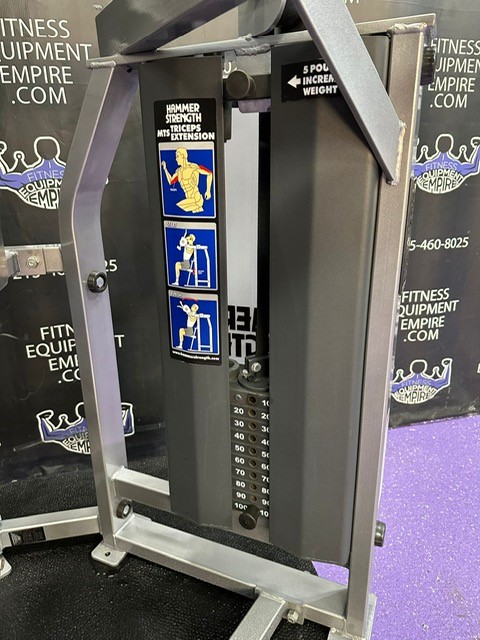 3-3 Hammer Strength ISO Lateral Tricep Extension