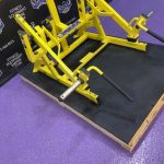 Hammer Strength ISO Lateral Ground Base Deadlift Shrug Squat Lunge Row Combo