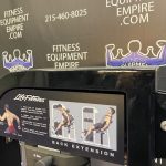 Life Fitness Pro 2 Low Back Extension w / 305 Lb Stack