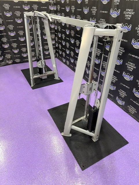 4-7.jpg Nautilus Dual Pulley Adjustable Cable Crossover w / Pull-up Bar