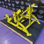 Hammer Strength ISO Lateral Ground Base Deadlift Shrug Squat Lunge Row Combo