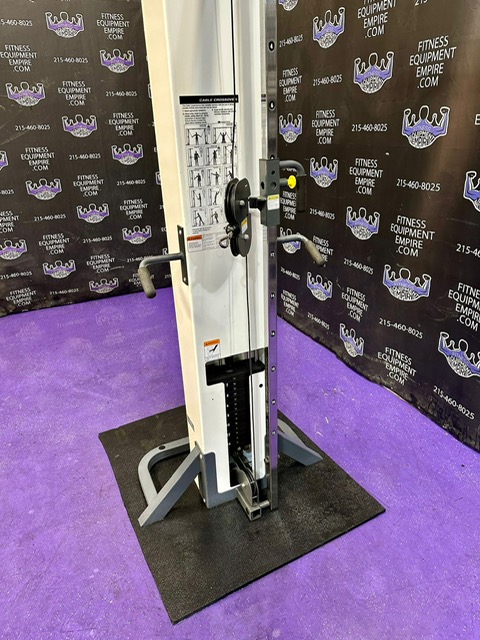 614717fa-0907-4c36-b01b-b08044a53a4e Cybex Modular 3 Stack Dual Pulley Cable Crossover Jungle Gym w / Low Row & Pull-up