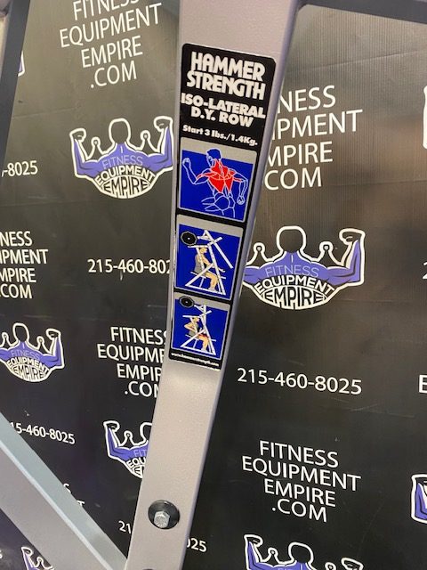 IMG_0104 Hammer Strength ISO Lateral DY (Dorian Yates) Row