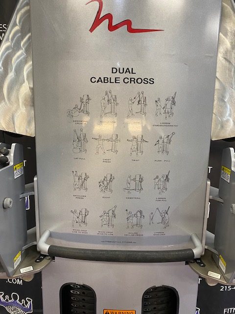 IMG_2087 FreeMotion Dual Double Stack Cable Crossover & Functional Trainer (Full Commercial Version)