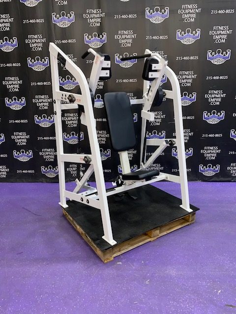 IMG_2249 Hammer Strength ORIGINAL FIRST GENERATION Plate Loaded ISO Lateral Pullover- Rare