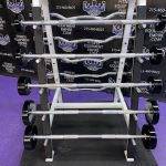 GP American Barbell URETHANE EZ curl & Straight Bar Set w / Cybex Rack GP American Barbell URETHANE EZ curl & Straight Bar Set w / Cybex Rack