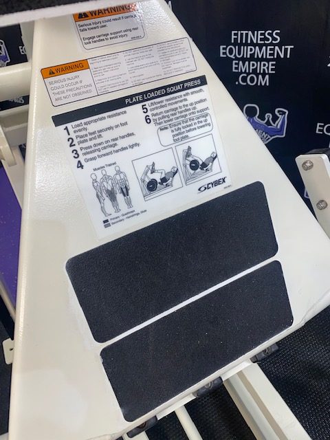 IMG_2701 Cybex Plate Loaded Squat Press