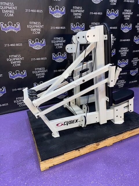 IMG_3104-rotated Cybex Galileo Biangular Seated Dip & Chest Press w / 350 Lb Stack – Refurbished