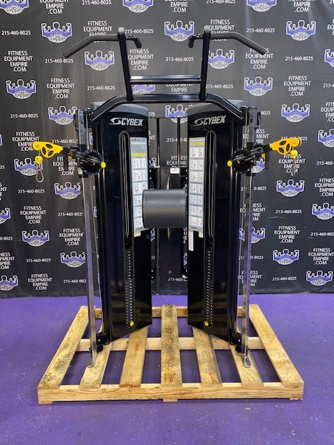 IMG_4957 CYBEX BRAVO 8840 HEAVY TALL CHIN-UP FUNCTIONAL TRAINER – DEMO – MINT