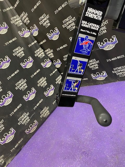 IMG_4970 Hammer Strength ISO Lateral Plate Loaded Chest & Back Combo Machine