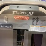 Nautilus Star Trac Impact Standing Calf Nautilus Star Trac Impact Standing Calf