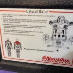 Nautilus Power Plus Plate Loaded Lateral Raise – Extremely Rare