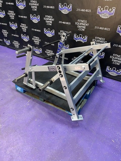 IMG_6389 Hammer Strength Ground Base Deadlift Shrug Squat Lunge Row Combo Machine