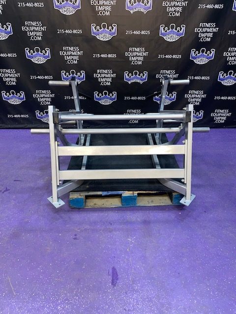 IMG_6390 Hammer Strength Ground Base Deadlift Shrug Squat Lunge Row Combo Machine