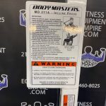 Bodymasters Multi Grip MD 311a Incline Chest Press w 400 Lb Stack – RARE