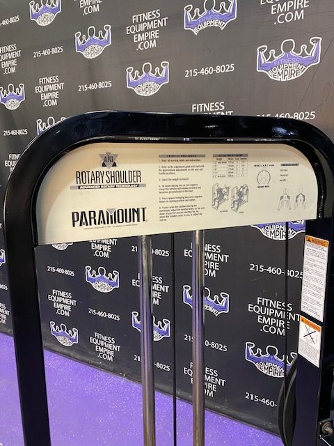 IMG_6679.jpg Paramount Rotary Shoulder Press ART Advanced Rotary Technology – Like New