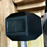 BRAND NEW EMPIRE Rubber Hex Dumbbell Sets & Pairs – Click for Options