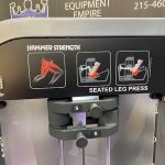 Hammer Strength Select Seated Leg Press w/400 lb. Stack – Newest Model