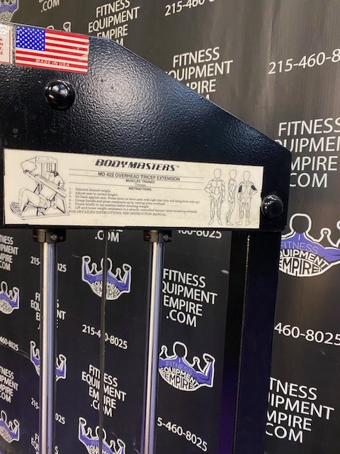 IMG_9315 Bodymasters Overhead Tricep Extension- EXTREMELY RARE