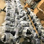 BRAND NEW Empire 12-Sided Prostyle Rubber Dumbbell Set 5-100 lbs. BRAND NEW Empire 12-Sided Prostyle Rubber Dumbbell Set 5-100 lbs.