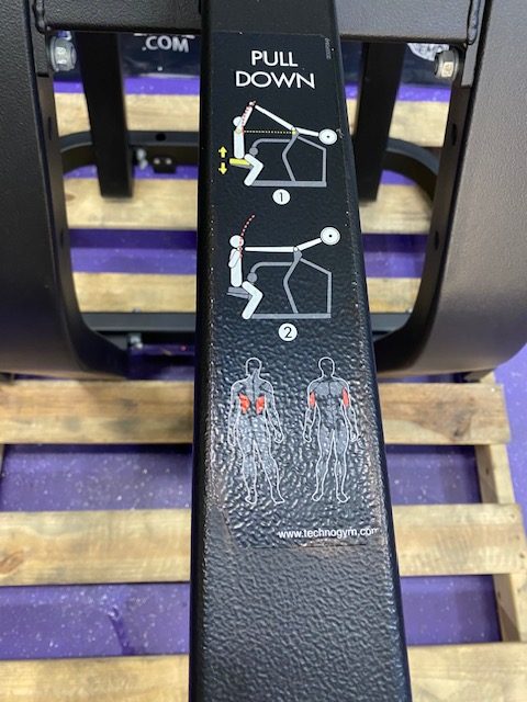 IMG_9676.jpg Technogym Lat Pulldown – Plate Loaded