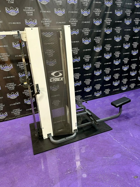 b456b0e9-25ef-4fb8-a78a-064de8bb73dc Cybex Modular 3 Stack Dual Pulley Cable Crossover Jungle Gym w / Low Row & Pull-up