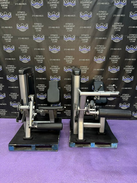 d47f2f9d-9e26-437b-b451-000ba4b70075.jpg Life Fitness Insignia Leg Extension & Leg Curl Matching Pair – Super Clean – Latest Models