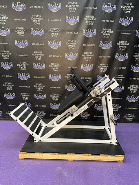 e436360a-6de0-4e7b-9cf4-092b03899249 King Fitness Linear Hack Squat – Like New