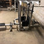 BRAND NEW Empire 8-Stack Dual Adjustable Pulley Jungle Gym/Cable Crossover – 320 lb. Stack