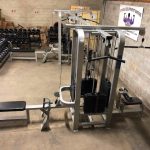 BRAND NEW Empire 8-Stack Dual Adjustable Pulley Jungle Gym/Cable Crossover – 320 lb. Stack