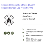 Nebula Arsenal 35 Degree Linear Leg Press w / ISO Option – Refurbished- Way Below Retail – Avoid 60 Week Lead Time Nebula Arsenal 35 Degree Linear Leg Press w / ISO Option – Refurbished- Way Below Retail – Avoid 60 Week Lead Time