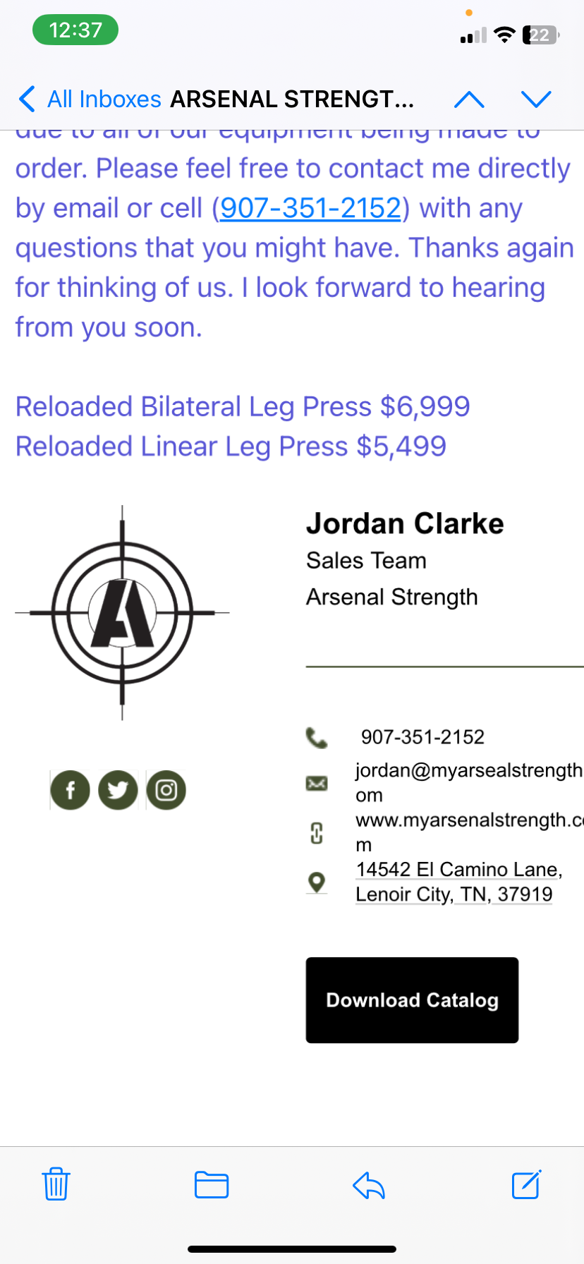 image0-1-1.png Nebula Arsenal 35 Degree Linear Leg Press w / ISO Option – Refurbished- Way Below Retail – Avoid 60 Week Lead Time