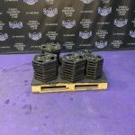 Lot of Iron Olympic Grip Plates 2055 lbs Lot of Iron Olympic Grip Plates 2055 lbs