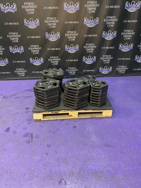 image0-1-10.jpeg Lot of Iron Olympic Grip Plates 2055 lbs