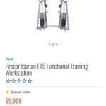 Precor Icarian FTS Dual Adjustable Pulley Functional Trainer Cable Crossover Precor Icarian FTS Dual Adjustable Pulley Functional Trainer Cable Crossover