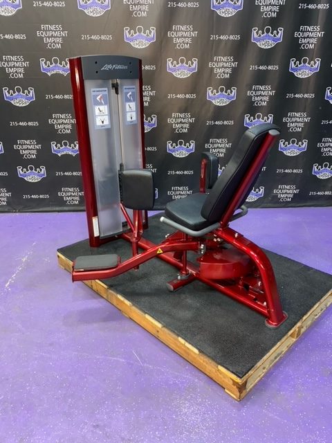 image0-4 Life Fitness Optima Abductor/Adductor Inner/Outer Thigh Combo Machine