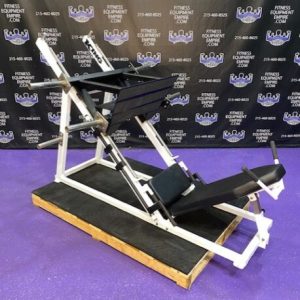 King 45 Degree Plate Loaded Linear Leg Press – 4 Loading Horns