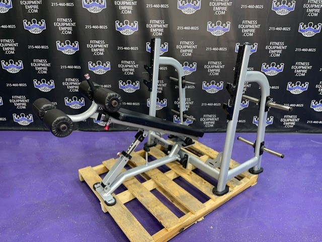 web1-16 Atlantis Precision P-239 Olympic Flat & Decline Combo Bench Press – RARE