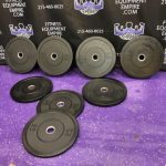 BRAND NEW 45 LB Bumper Plates BRAND NEW 45 LB Bumper Plates