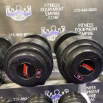 GP Urethane 5-100 lb. Prostyle Dumbbell Set w/Cybex Pro Racks GP Urethane 5-100 lb. Prostyle Dumbbell Set w/Cybex Pro Racks