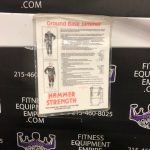 Hammer Strength Plate Loaded ISO Lateral Standing Chest Press Jammer