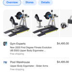 First Degree E920 Commercial Medical UBE Rower