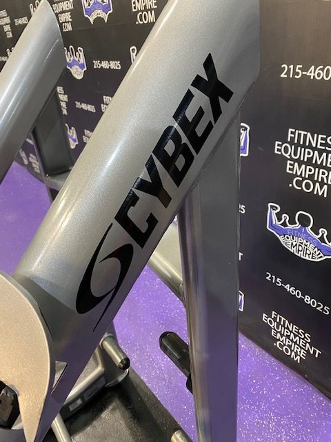 web10-8 Cybex Plate Loaded 45 Degree Linear Hack Squat