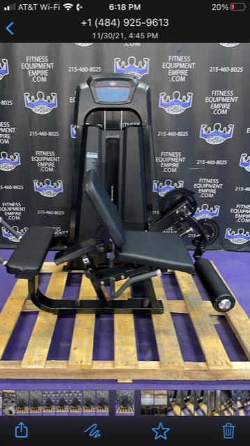 web10 Empire Leg Extension & Prone Lying Leg Curl 2 in 1 Combo Machine w/245 lb. Stack – BRAND NEW