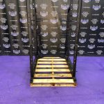 Loaded Commercial Power Rack Squat