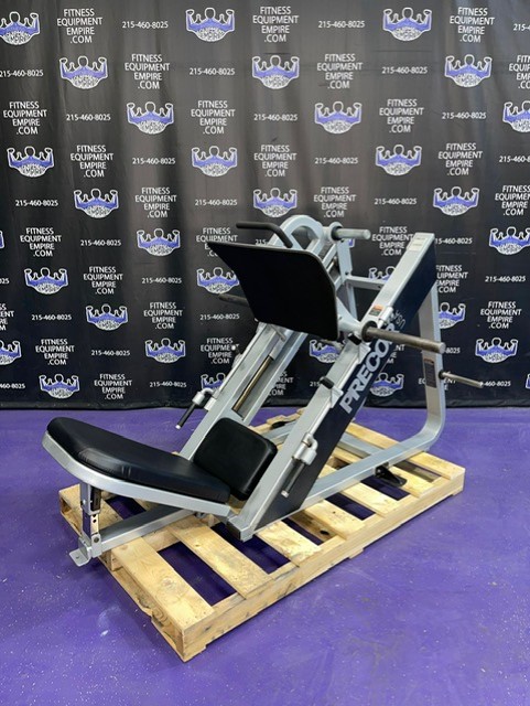 web11-12-4.jpg Precor Icarian 601 45 Degree Plate Loaded Linear Leg Press Extra Loading Horn