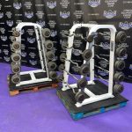 Ivanko 20-110 lb. EZ Curl & Straight Bar Package w/Precor Icarian Racks Ivanko 20-110 lb. EZ Curl & Straight Bar Package w/Precor Icarian Racks