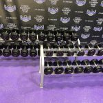 GP Urethane 5-100 lb. Prostyle Dumbbell Set w/Cybex Pro Racks GP Urethane 5-100 lb. Prostyle Dumbbell Set w/Cybex Pro Racks