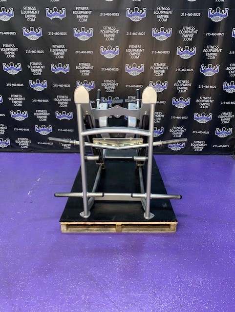 web11-8 Cybex Plate Loaded 45 Degree Linear Hack Squat